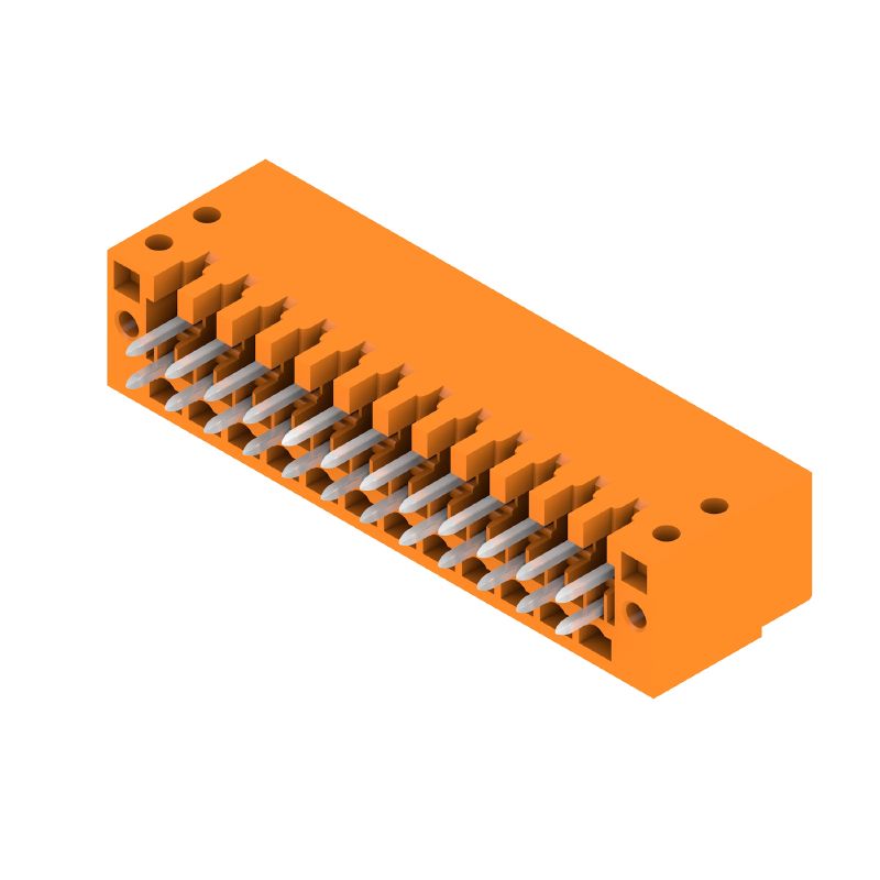 1757050000 - 3.5mm Gold-Plated 24-Pole PCB Connector with Elbow Design  (Pack of 36)
