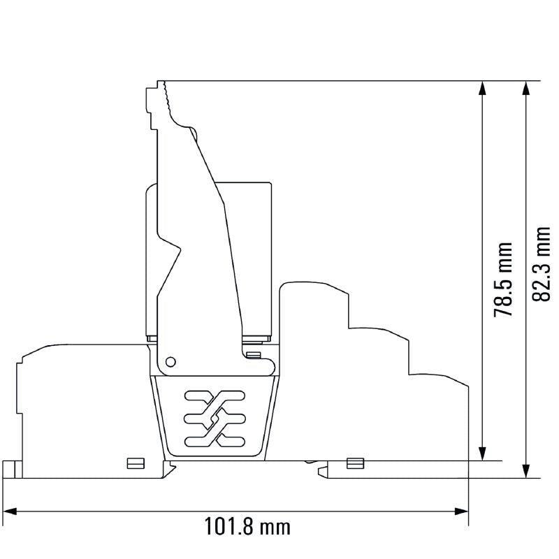2576050000 - 230V AC DRM Relay Module with 4 Contacts, 5A Capacity  (Pack of 10)