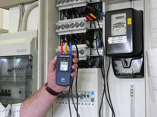 PCE-PI1 - Phase Rotation Meter with Large LCD & CAT III 600V Safety