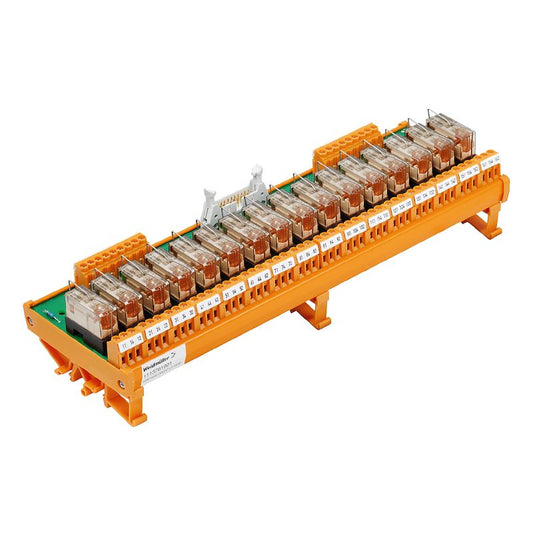 1113861001 - 24V DC Relay Module with 16 Contacts, 285mm Width