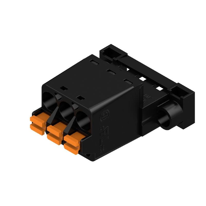 1336180000 - 5.08mm 3-Pole PCB Connector with PUSH IN Mechanism  (Pack of 72)
