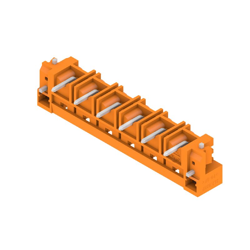 1472650000 - 6-Pole PCB Header Connector with 3.2mm Pins, 270° Angle  (Pack of 50)