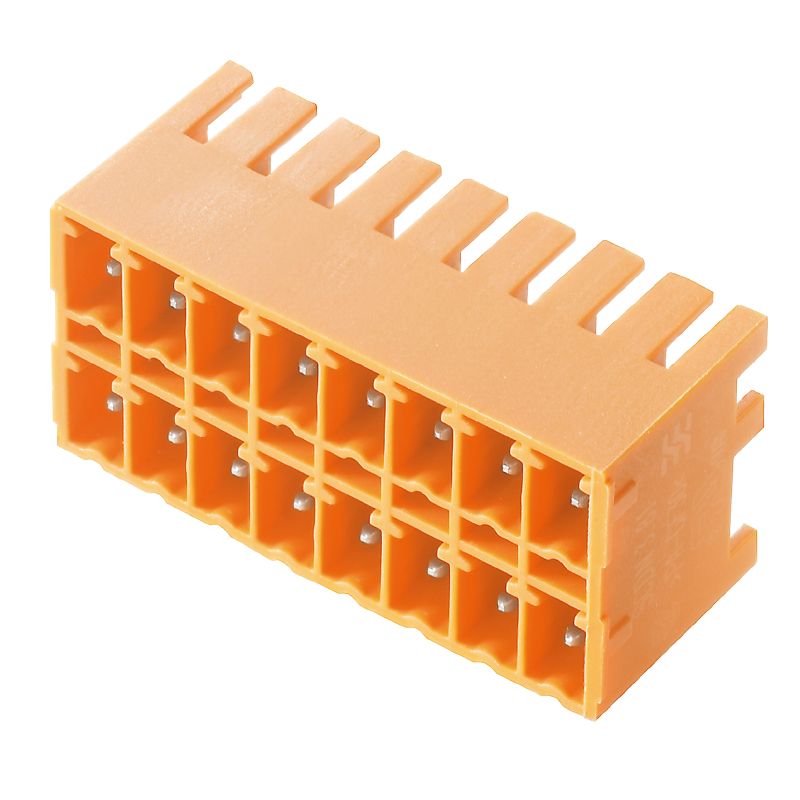 1040470000 - 3.81mm 16-Pole PCB Connector, THT 90° Angle Design  (Pack of 50)