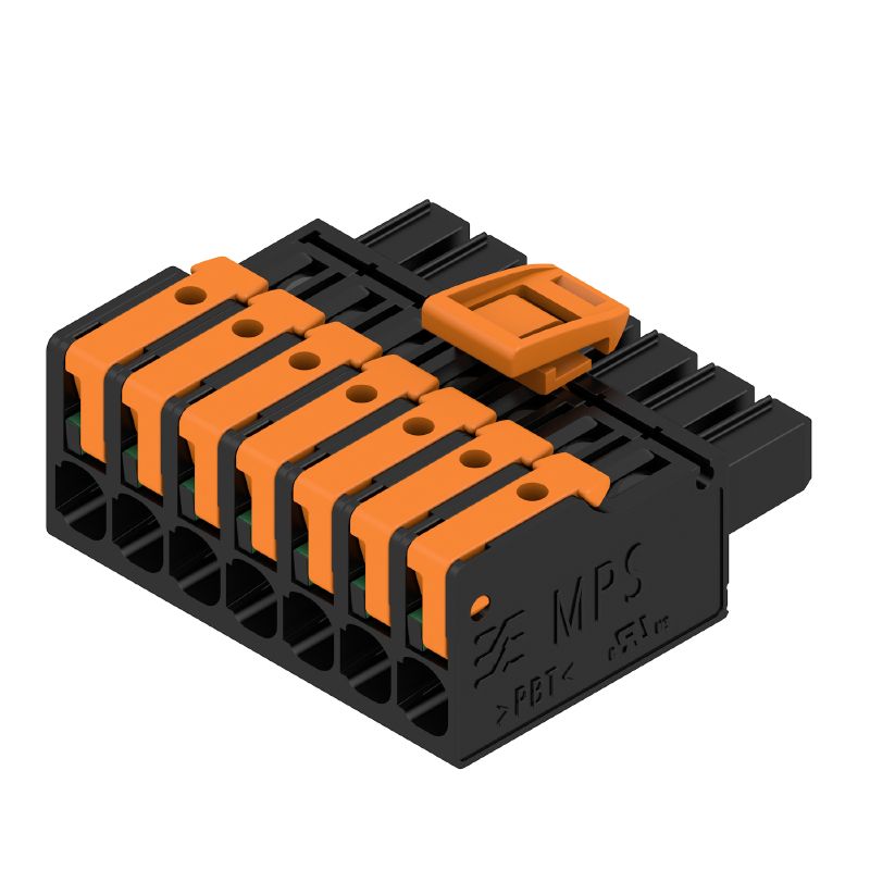 2741720000 - 5mm Female PCB Connector, 7 Poles, 400V, 26.8A  (Pack of 48)