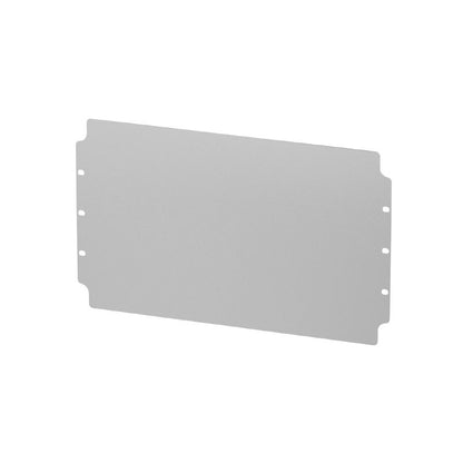 9510650000 - Silver Polyester Enclosure, 234mm x 384mm, Mounting Plate