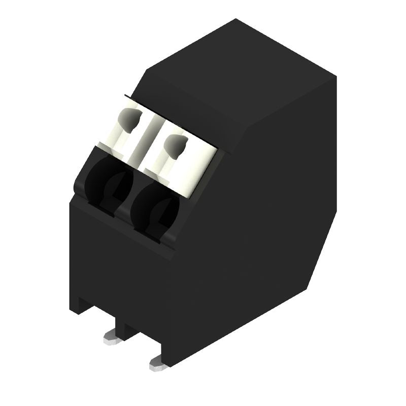 1473310000 - 3.50mm Black Terminal Board, 2 Poles at 135° Angle  (Pack of 210)