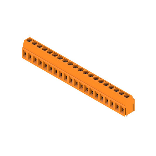 1234170000 - 5mm Pitch PCB Terminal for 20 Poles at 90° Angle  (Pack of 18)