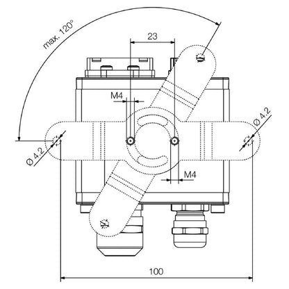 1068830000 - IP65 Junction Box with FreeCon RJ45 Module and Power Supply