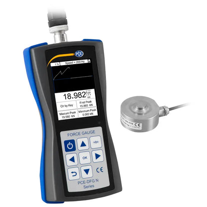PCE-DFG NF 20K - Compact Force Gage with 3m Cable & PEAK Hold Function