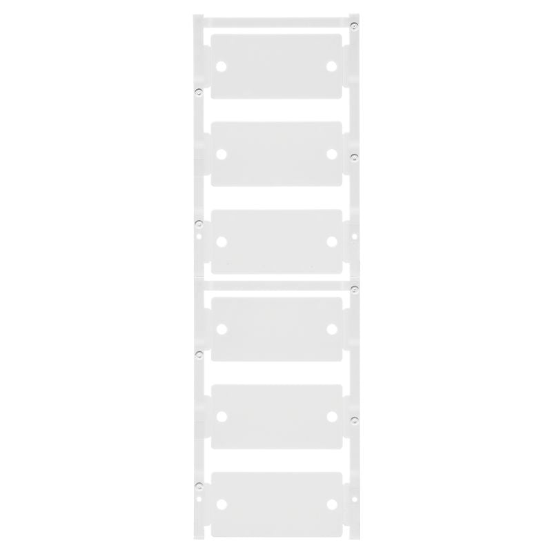 1083150000 - 30x60mm White Polyamide Clip Card Markers, RoHS Compliant  (Pack of 30)