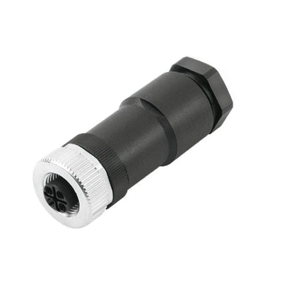 2717910000 - Robust M12 Connector IP67, 12A, Gold-Plated Fem Contact