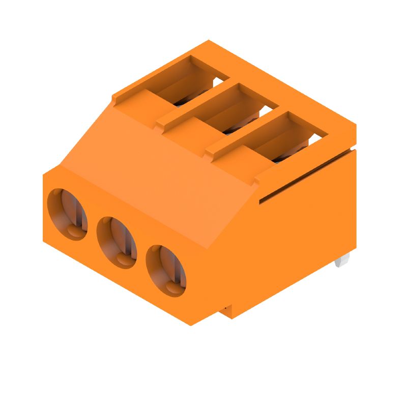 1994260000 - 5.08mm Orange PCB Terminal, 3-Pole, 180° Orientation  (Pack of 114)