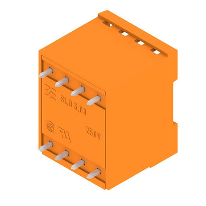 1602410000 - 5.08mm Orange 8-Pole PCB Connector, 3.2mm Pins  (Pack of 50)