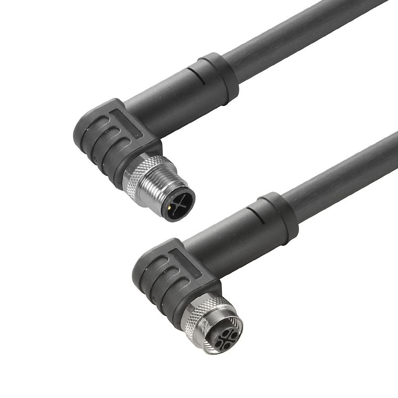 2050470500 - 5m Halogen-Free M12 Power Cable, 4-Pole Connections