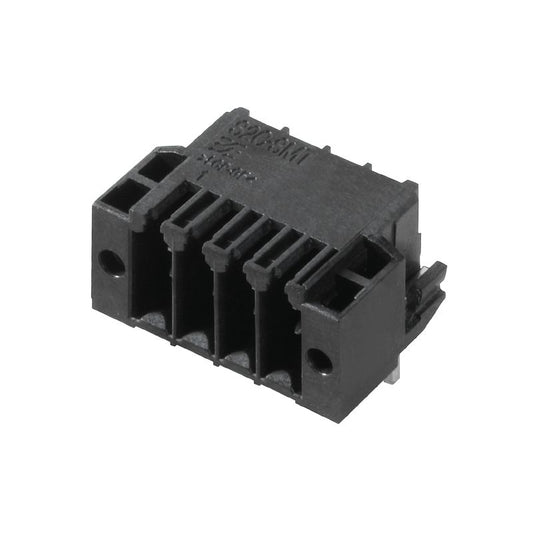 2550710000 - 8-Pole PCB Connector, 90° Male Header, Black Solder Flange  (Pack of 66)