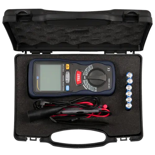 PCE-IT100 - Versatile Insulation Tester Up to 4000 MΩ with Functions