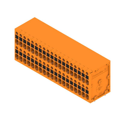 2001110000 - 3.5mm PCB Terminal with 38 Poles, 90° Orange Design  (Pack of 20)
