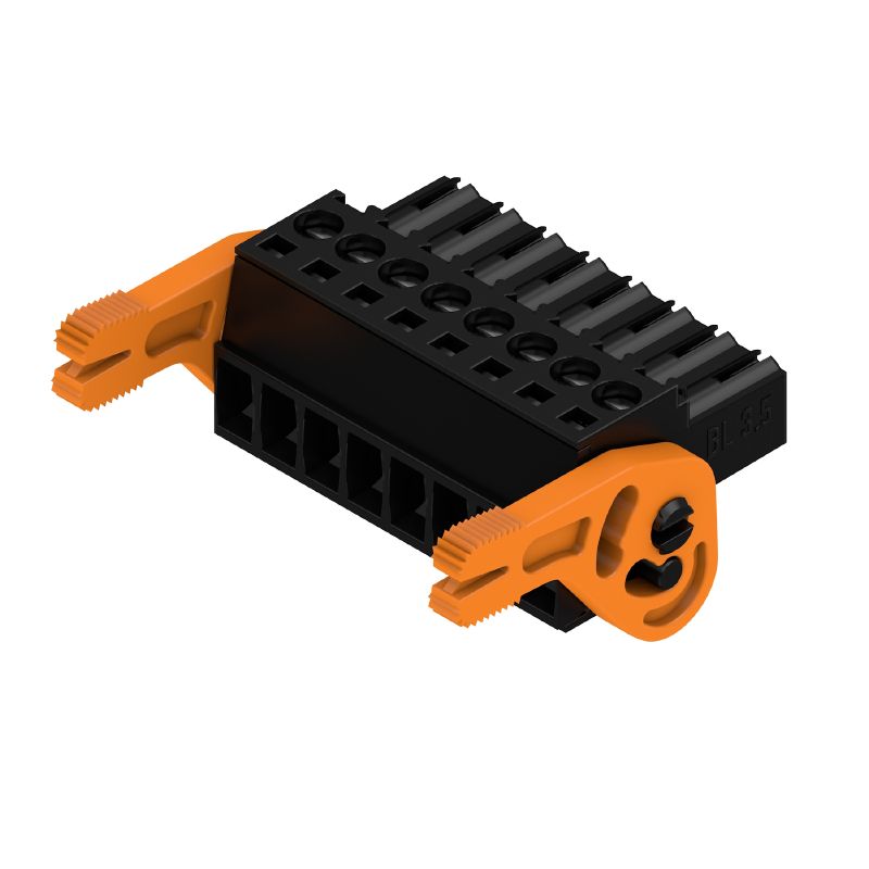 1687940000 - 3.50mm Female PCB Connector with 8 Poles at 180° Angle  (Pack of 48)