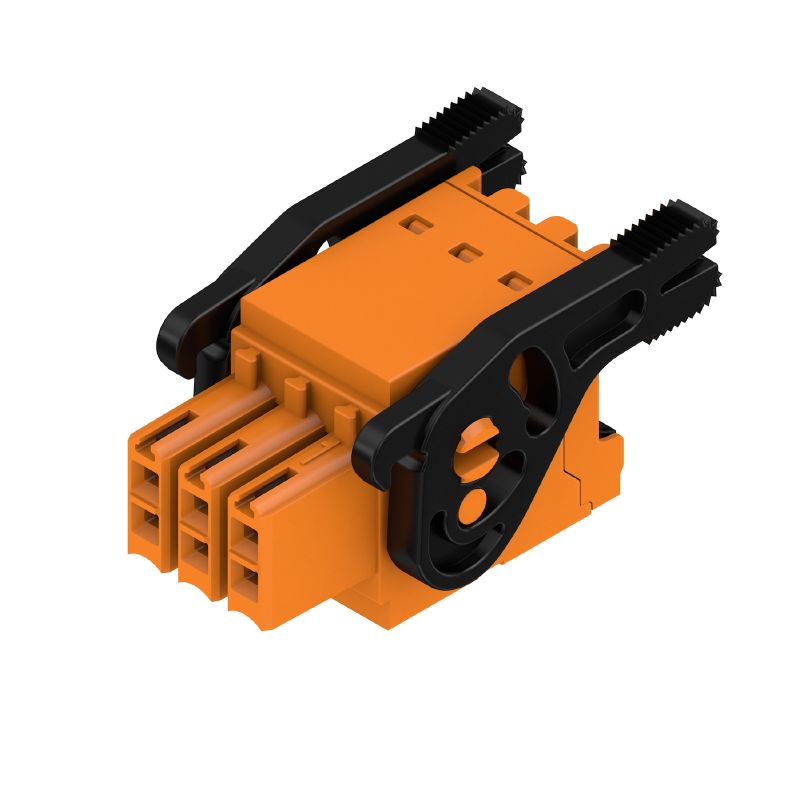 1278050000 - 3.50mm 6-Pole PCB Connector with 180° Push-in Actuator  (Pack of 85)