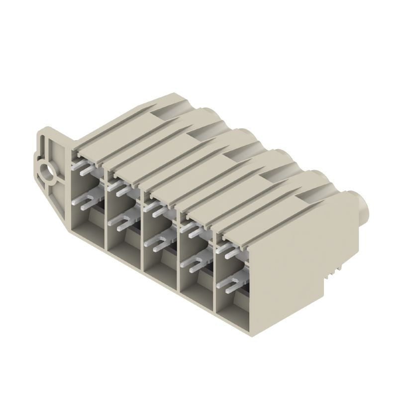 1386390000 - 15mm 5-Pole Circuit Board Terminal with 90° Angle  (Pack of 12)