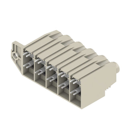 1386390000 - 15mm 5-Pole Circuit Board Terminal with 90° Angle  (Pack of 12)