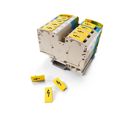 2635600000 - Yellow A-Series Terminal Marker, 23.5 x 12mm, ROHS Certified  (Pack of 40)