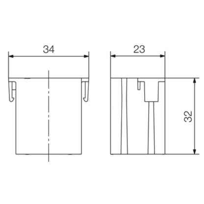 1983720000 - Heavy-Duty 34mm HDC Connector, RoHS Compliant