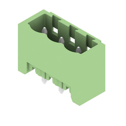 1397360000 - 3-Pole 5.08mm PCB Connector 180° Angle, Tinned Finish  (Pack of 100)
