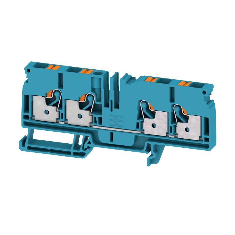 2881460000 - Blue 6 mm² PUSH IN Terminal, 800 V, 41 A, 45.5 mm Depth  (Pack of 50)