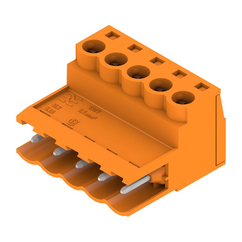 1627120000 - 5-Pole PCB Connector, 5.08mm Pitch, 3.31mm² Wires  (Pack of 72)