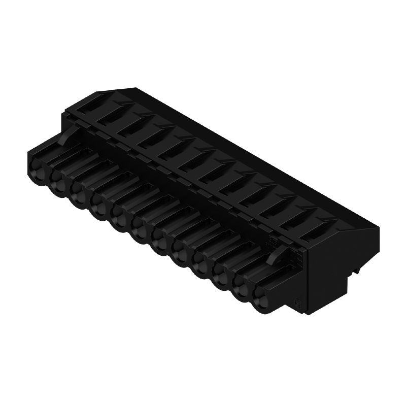 1959000000 - 5mm 12-Pole Female PCB Connector with 270° Angle  (Pack of 30)