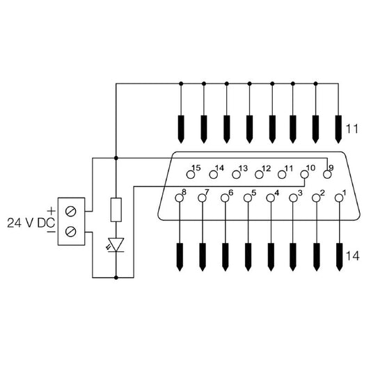 8252010000 - RS VERT8 Screw Connector, 64mm, RoHS Compliant, 5A Rating
