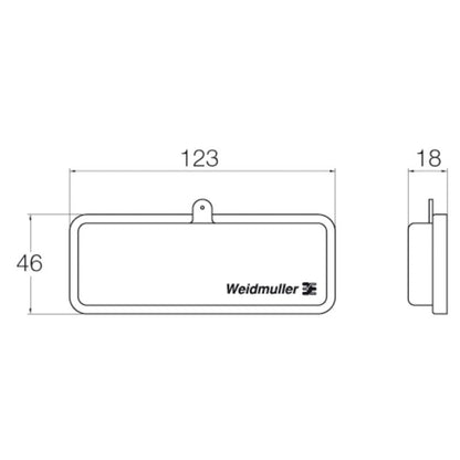 1215920000 - Heavy-Duty Polypropylene Connector with Cap, ROHS Compliant  (Pack of 10)
