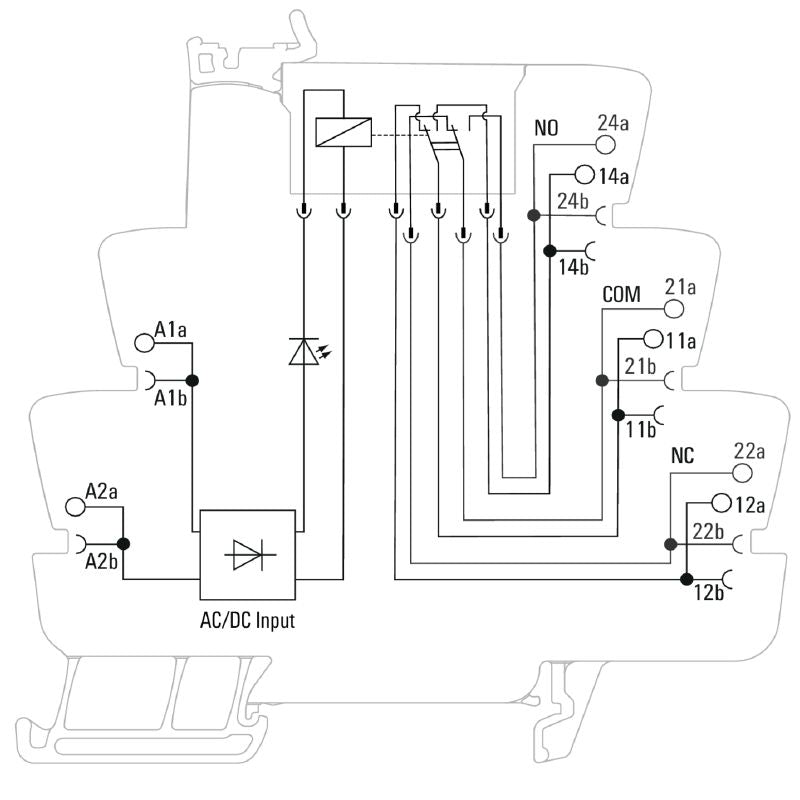 2706290000 - 24V CO Relay Module with Positively Driven Contacts  (Pack of 5)