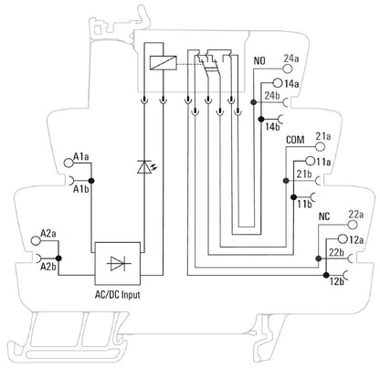 2706290000 - 24V CO Relay Module with Positively Driven Contacts  (Pack of 5)
