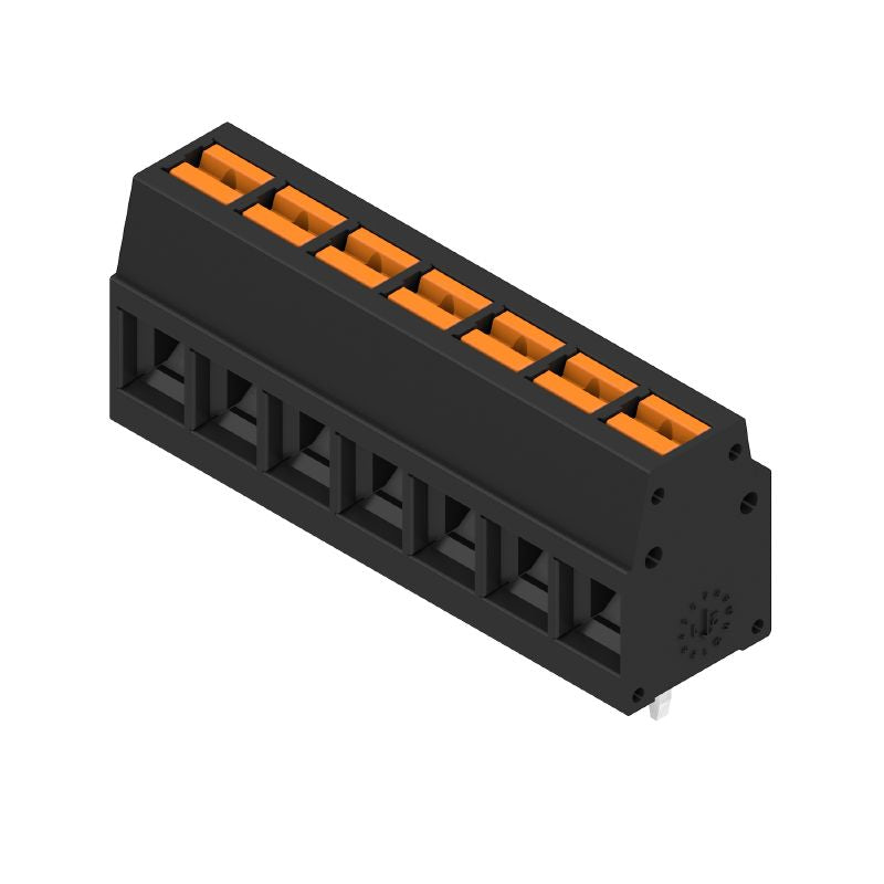 2787390000 - Black 5.00mm PCB Terminal, 7 Poles, 3.5mm Push-In Connection  (Pack of 108)