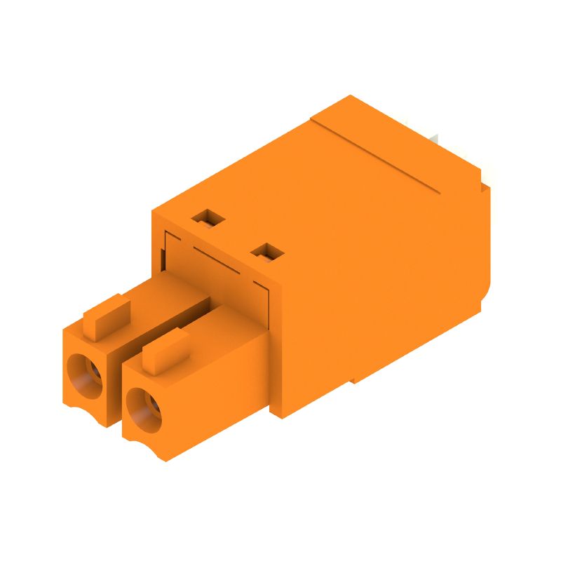 2541210000 - 3.81mm Female PCB Connector with 180° Angle, PUSH IN  (Pack of 50)