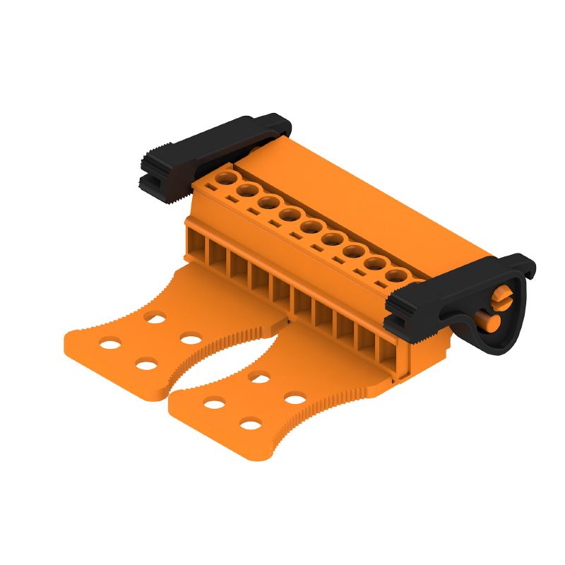 2444290000 - 3.81mm 10-Pole PCB Male Plug Connector with Clamping Yoke  (Pack of 50)