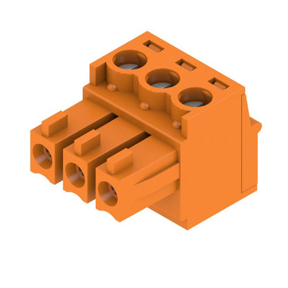 1940740000 - 3-Pole 3.81mm PCB Connector, 180° Configuration  (Pack of 50)