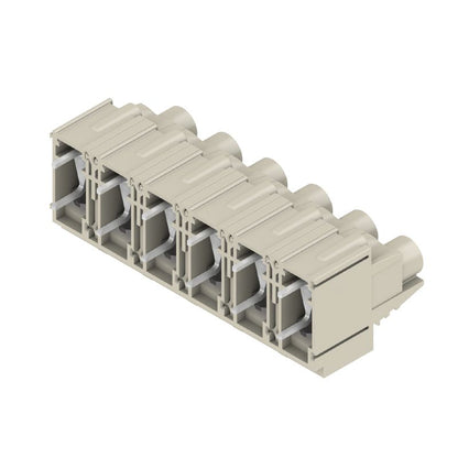 2015380000 - 12.70mm 6-Pole Circuit Terminals, 90° Clamping, Pebble Grey  (Pack of 20)