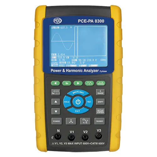 PCE-PA 8300-2 - Durable Clamp Meter with 3000 A Measurement & SD Card