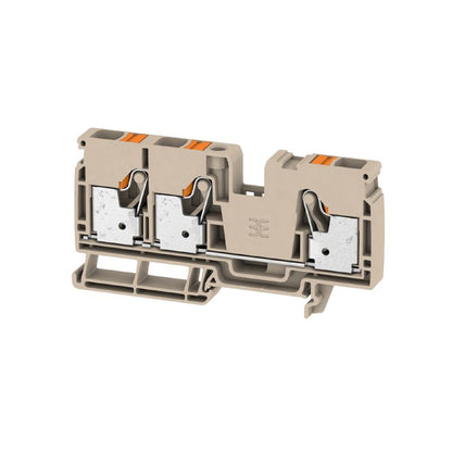 2490520000 - 10mm Feed-Through Terminal, 1000V, 57A, Dark Beige  (Pack of 25)