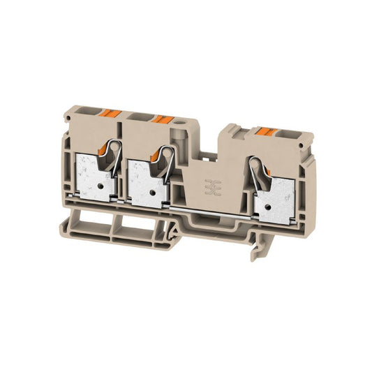 2490520000 - 10mm Feed-Through Terminal, 1000V, 57A, Dark Beige  (Pack of 25)