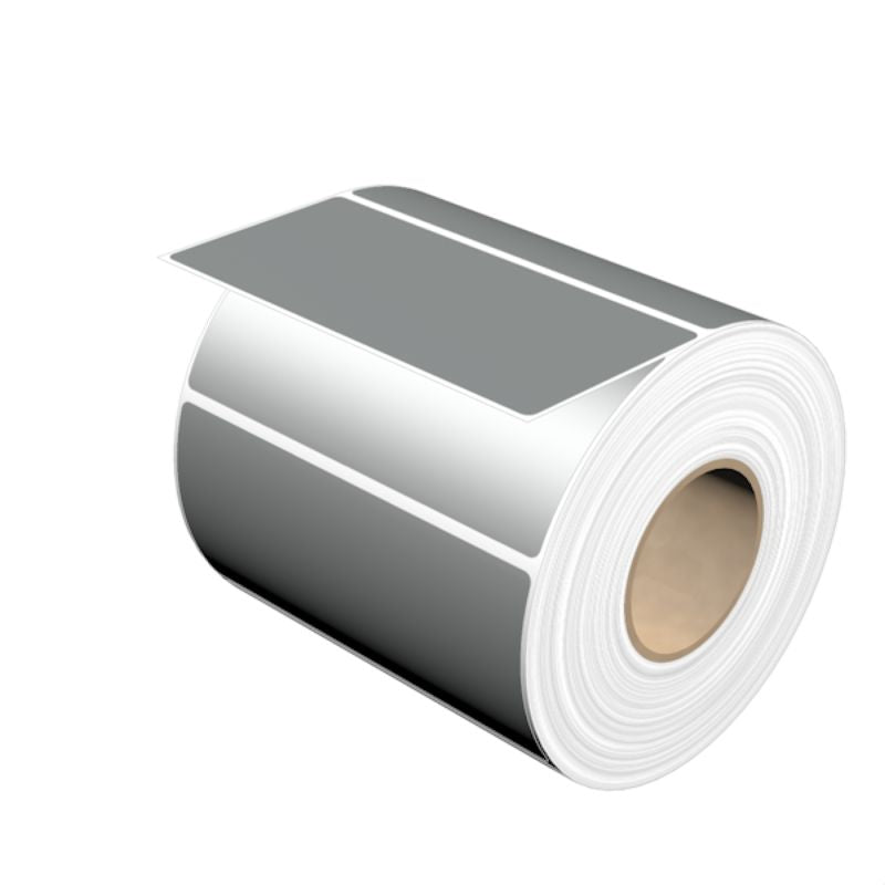 1751820001 - 48x101mm Silver Self-Adhesive Device Markers, 500 Count