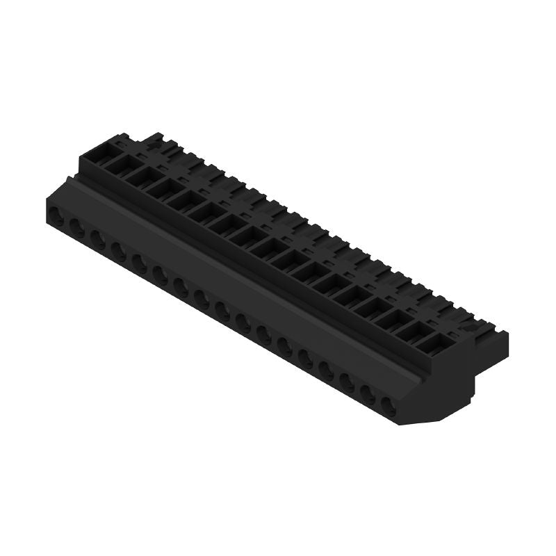 1948390000 - 5.08mm PCB Female Plug Connector with Clamping Yoke  (Pack of 18)