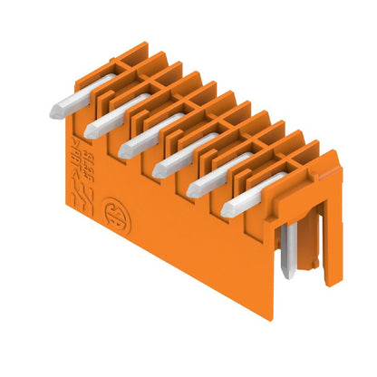 1597250000 - 6-Pole 3.5mm PCB Connector, Right Angle, RoHS Certified  (Pack of 50)