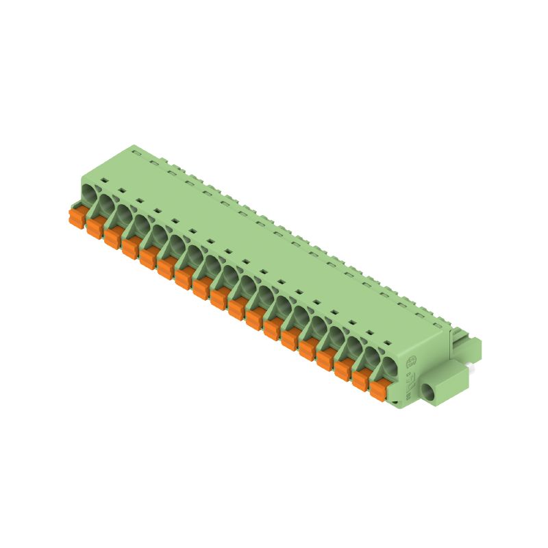 2443950000 - UL Certified 5.08mm PCB Connector, 18-Pole, 180° PUSH IN  (Pack of 18)
