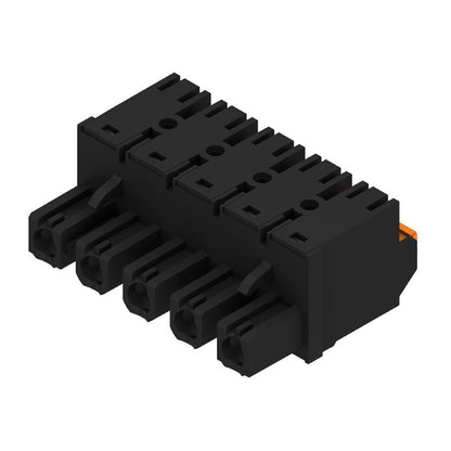 1043860000 - 7.62mm 5-Pole PCB Female Connector with 180° Push In Mechanism  (Pack of 48)