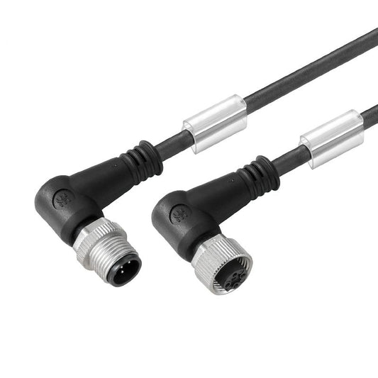 9457900250 - 2.5m M12 to M12 5-Pole Sensor Cable, PUR Material