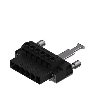 1932530000 - 6-Pole 7.62mm PCB Connector with 180° Angle  (Pack of 25)